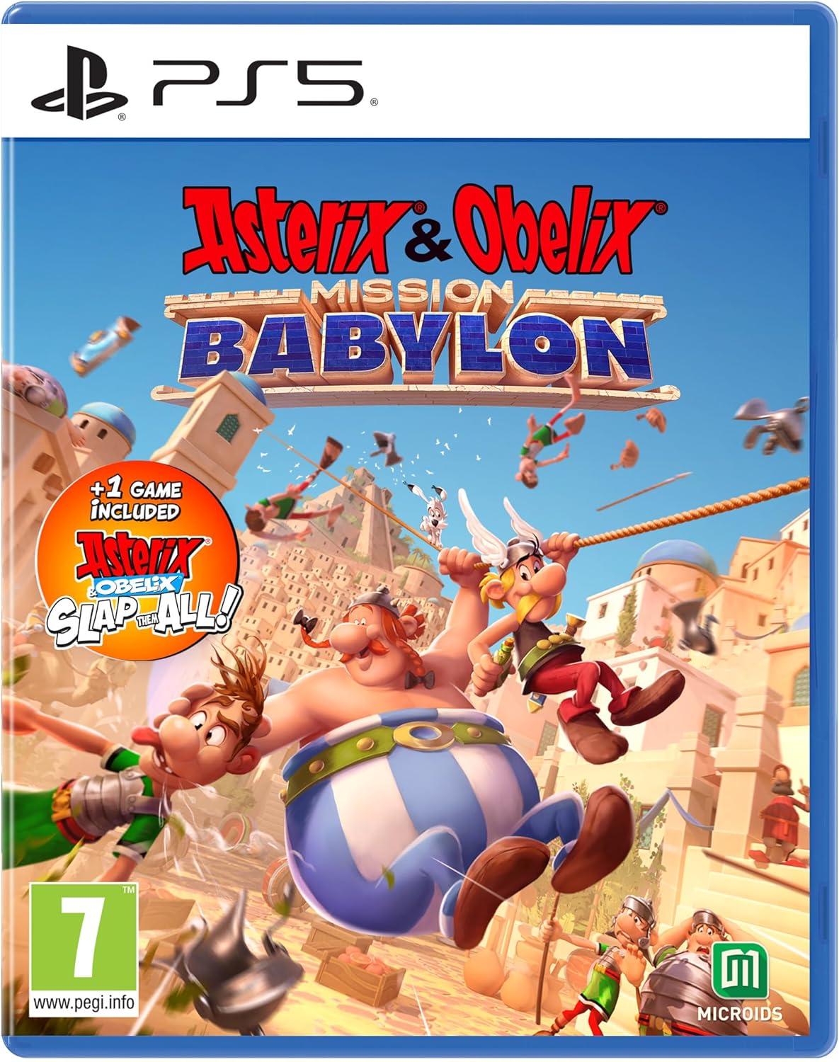 Carátula de Asterix & Obelix - Mission Babylon para PS5 (edición PAL España)