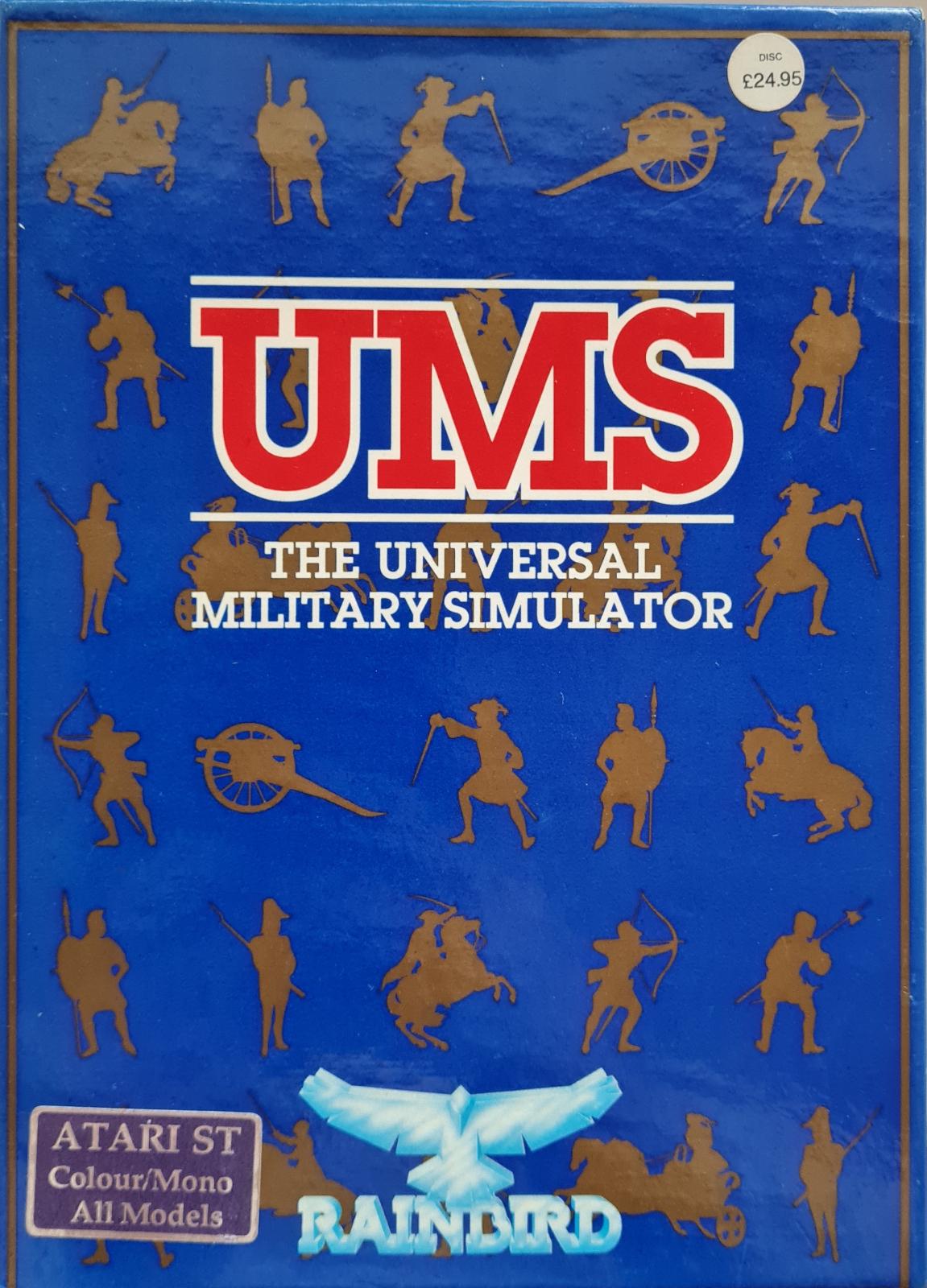 UMS The Universal Military Simulator Atari ST