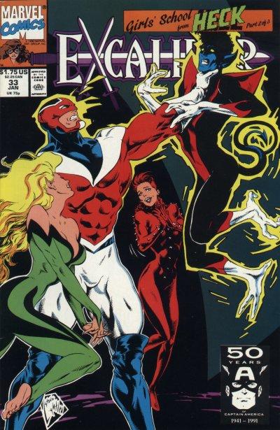 Excalibur #33 (1991) Comic Books Excalibur