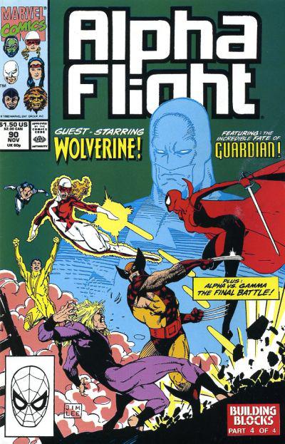 Alpha Flight #90 (1990) Comic Books Alpha Flight