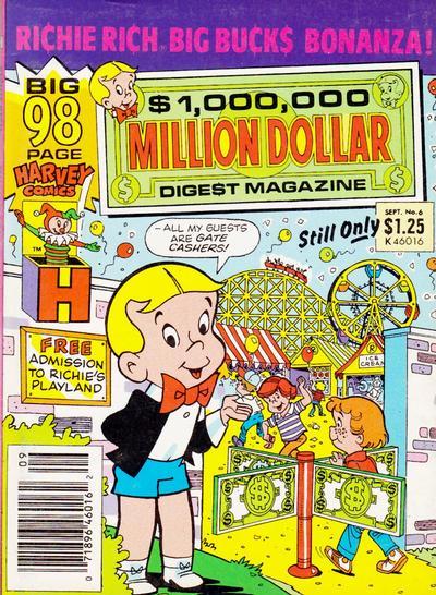 Richie Rich Million Dollar Digest #6 (1987) Comic Books Richie Rich Million Dollar Digest