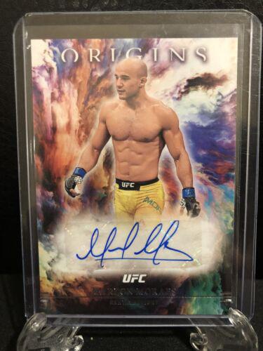 Marlon Moraes #OA-MMS Ufc Cards 2021 Panini Chronicles UFC Origins Autographs