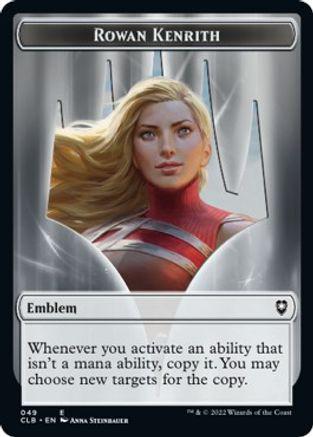 Rowan Kenrith #805 Magic Commander Legends: Battle for Baldur's Gate