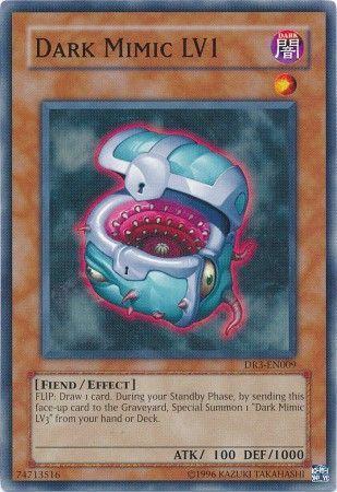 Dark Mimic LV1 DR3-EN009 YuGiOh Dark Revelation Volume 3