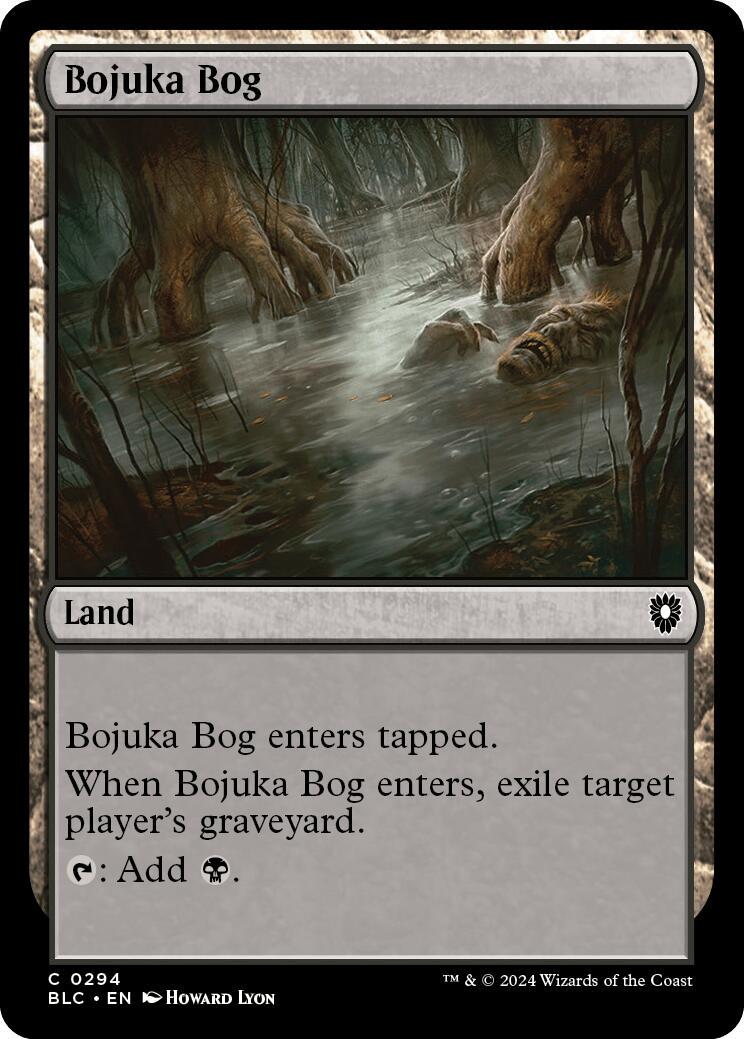 Bojuka Bog #294 Magic Bloomburrow Commander