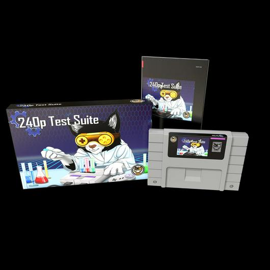 240p Test Suite Cover Art