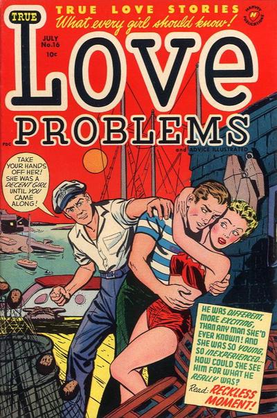 True Love Problems and Advice Illustrated #16 (1952) Comic Books True Love Problems and Advice Illustrated