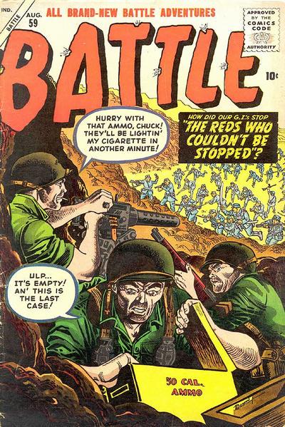 Battle #59 (1958) Comic Books Battle