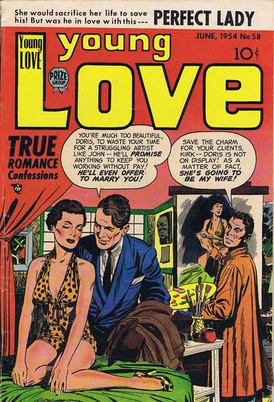 Young Love #4 (1954) Comic Books Young Love