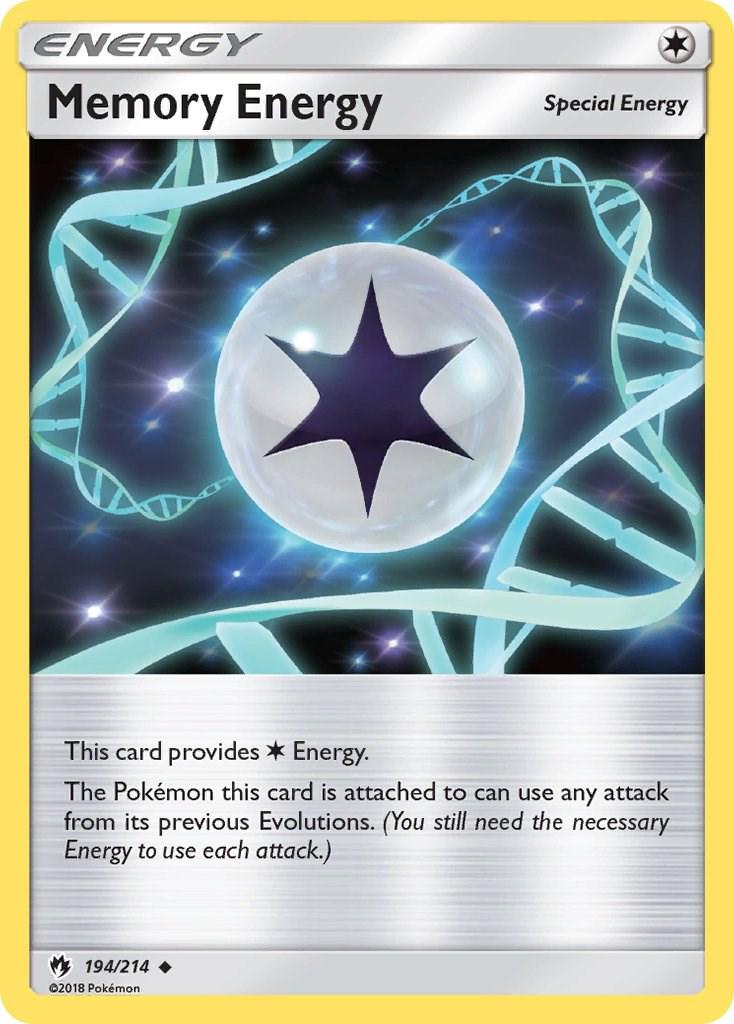 Memory Energy #194 Pokemon Lost Thunder
