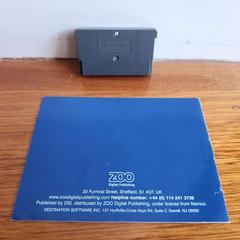Backside Of Cart And Manual | Pac-Man World 2 PAL GameBoy Advance