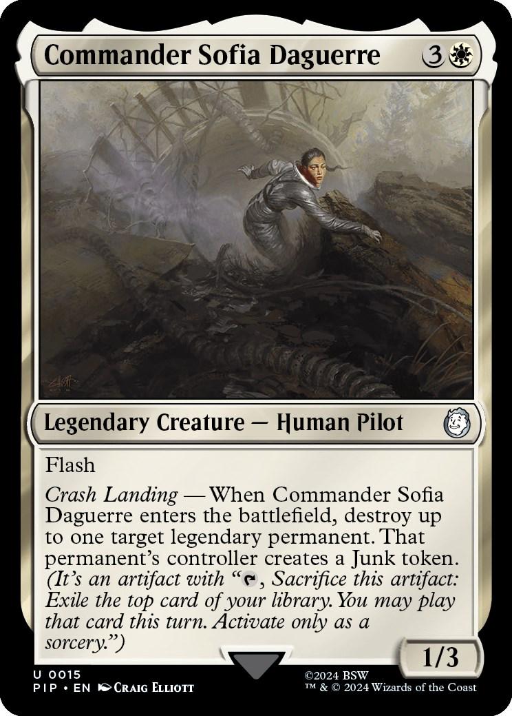 Commander Sofia Daguerre #15 Magic Fallout
