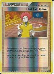 Flint's Willpower [Reverse Holo] #91