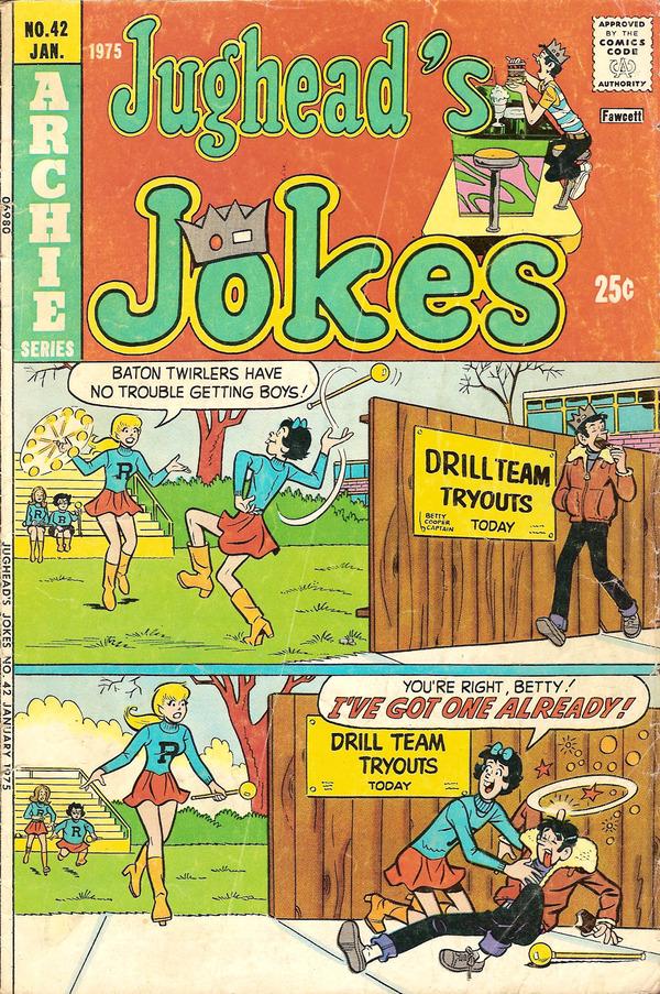 Jughead's Jokes #42 (1975) Comic Books Jughead's Jokes