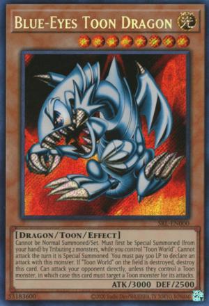 Blue-Eyes Toon Dragon SRL-EN000 Cover Art