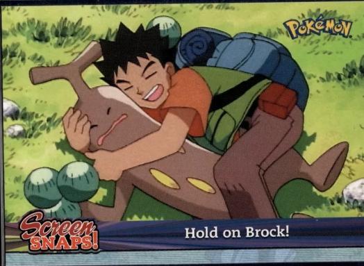 Hold On Brock! #Snap05 Pokemon 2001 Topps Johto Champions Episode