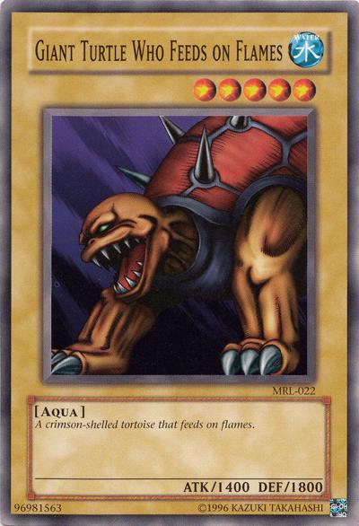 Giant Turtle Who Feeds on Flames MRL-022 YuGiOh Magic Ruler