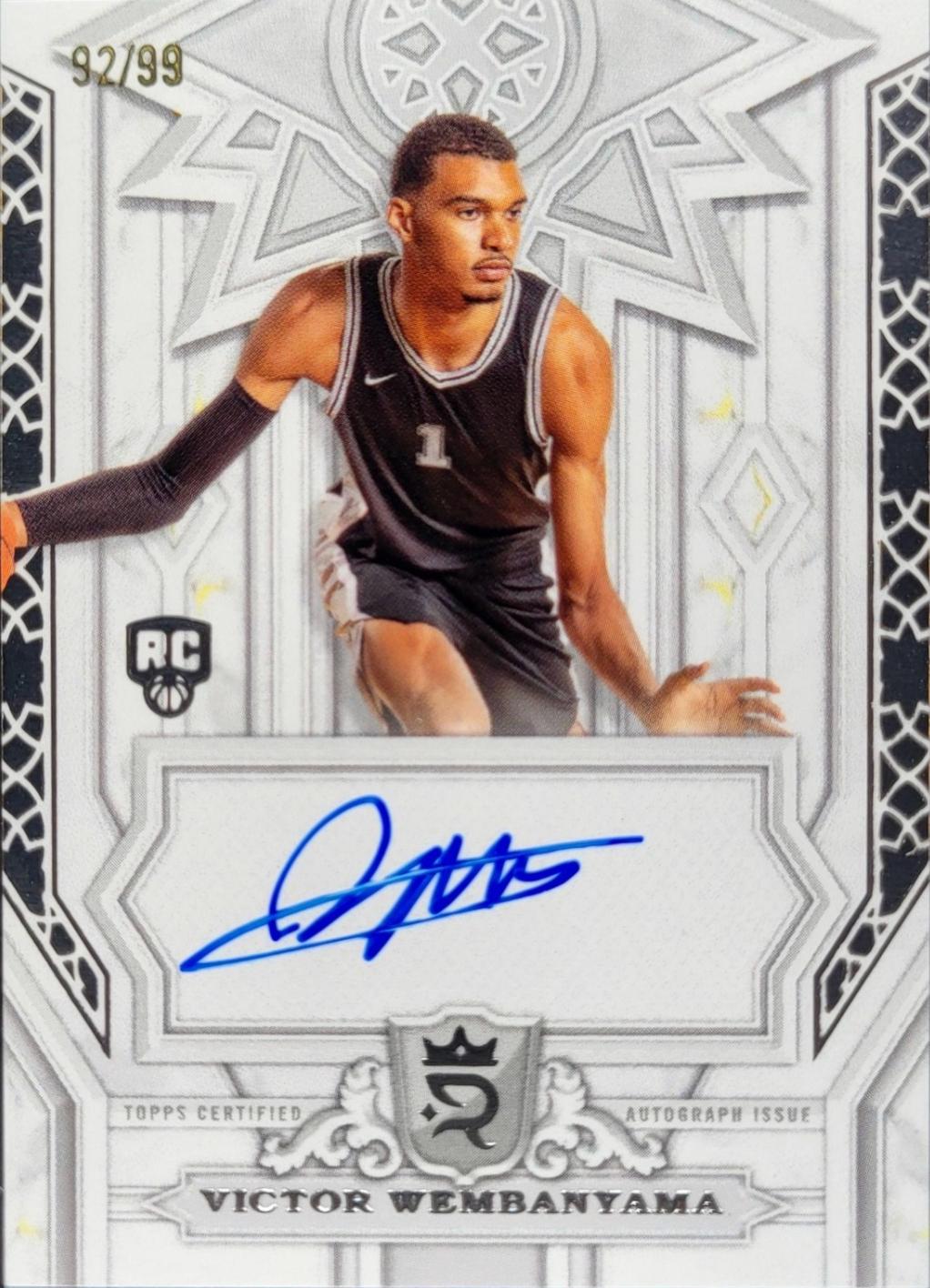 Victor Wembanyama #POG-VW Prices | 2023 Topps Royalty Pursuit of