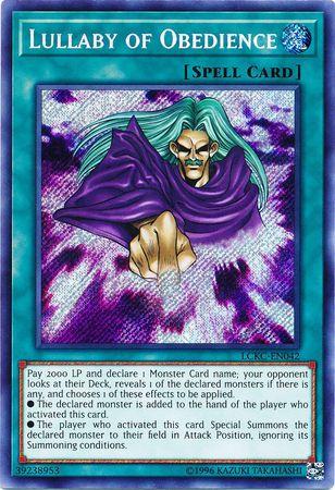 Lullaby of Obedience LCKC-EN042 YuGiOh Legendary Collection Kaiba Mega Pack