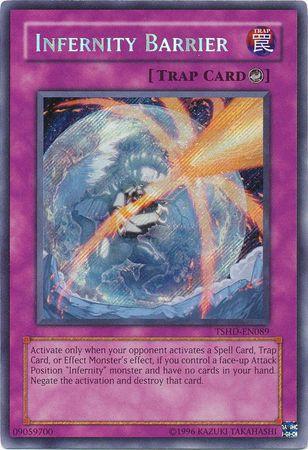 Infernity Barrier TSHD-EN089 YuGiOh The Shining Darkness