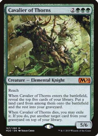 Cavalier of Thorns #167 Magic Core Set 2020