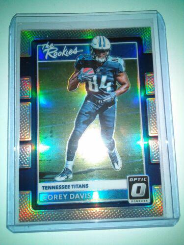 Corey Davis #3 Football Cards 2017 Panini Donruss Optic the Rookies