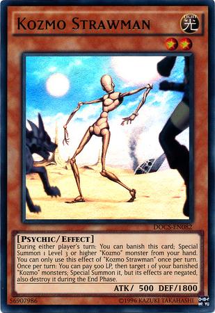 Kozmo Strawman DOCS-EN082 YuGiOh Dimension of Chaos