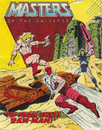 Masters of the Universe #6 (1982) Cover Art