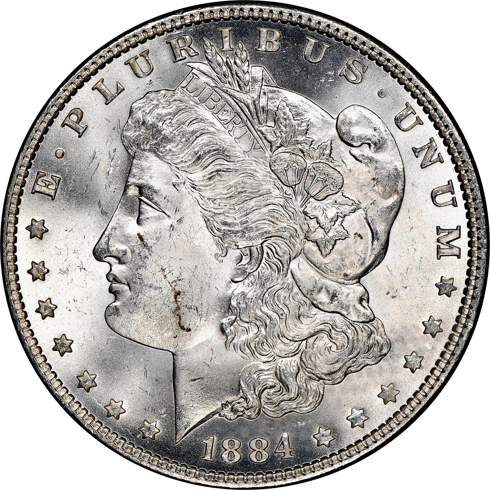 1884 O Coins Morgan Dollar
