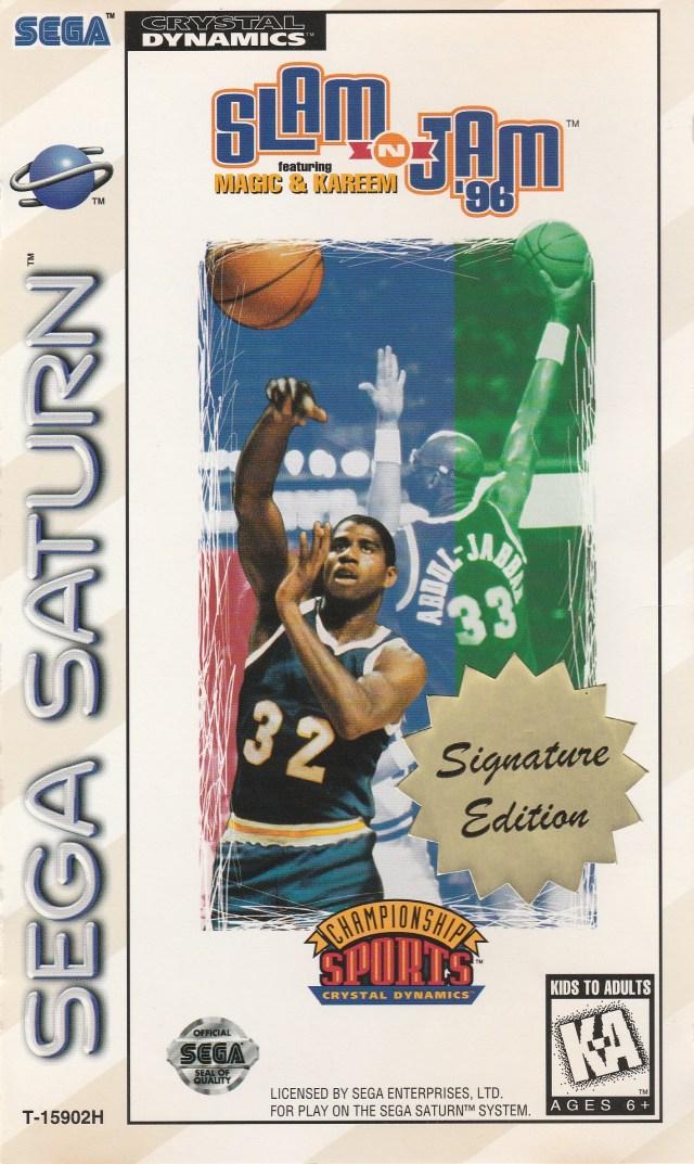 Slam n Jam 96 Sega Saturn