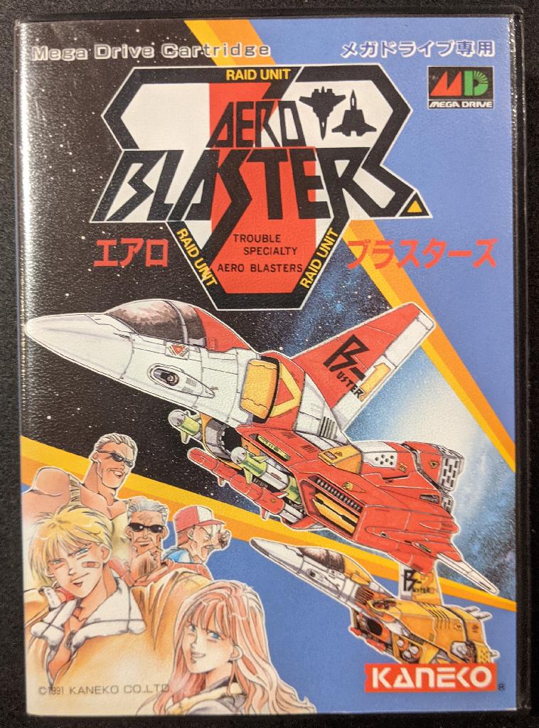 Aero Blasters JP Sega Mega Drive