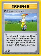 Pokemon Breeder [1st Edition] #76 Pokemon Base Set Prices