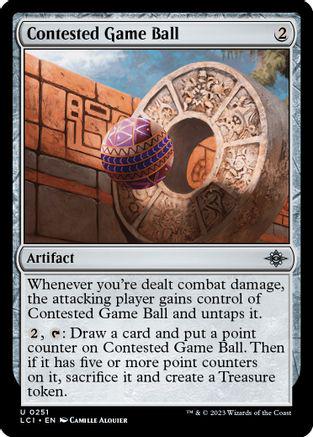 Contested Game Ball #251 Magic Lost Caverns of Ixalan