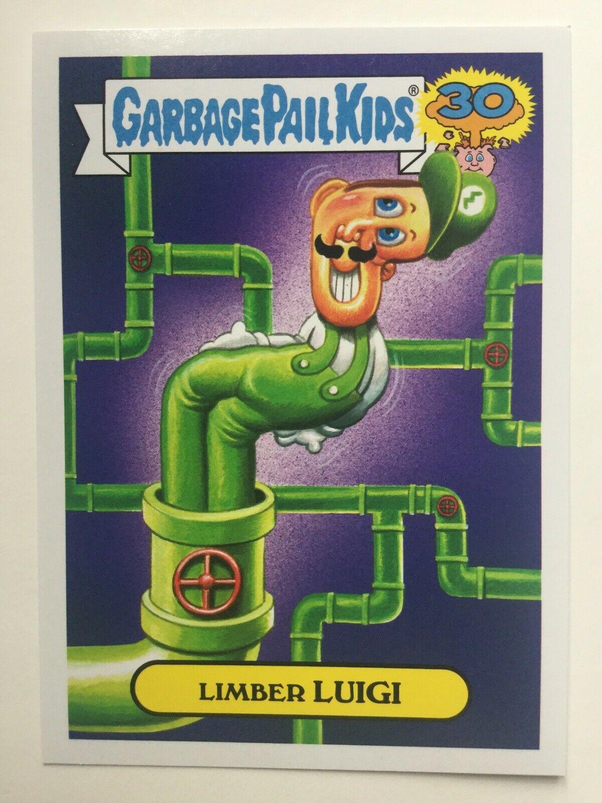 Limber LUIGI #18a 2015 Garbage Pail Kids