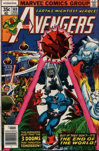 Avengers #169 (1978) Comic Books Avengers