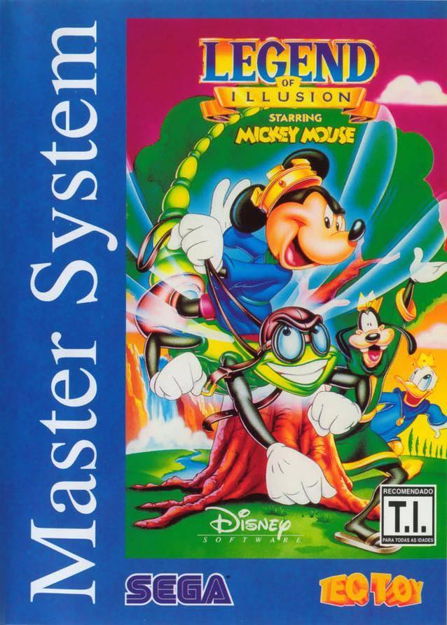 Legend of Illusion Starring Mickey Mouse Sega Master System