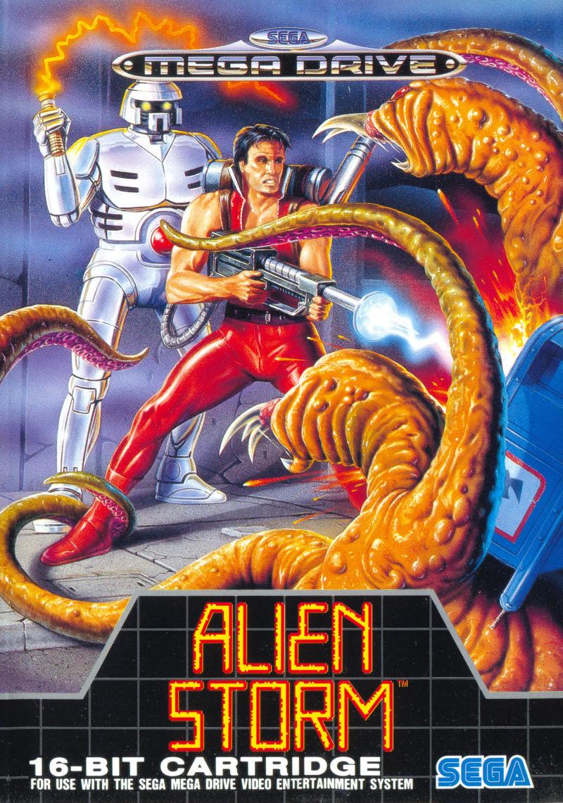 Alien Storm PAL Sega Mega Drive