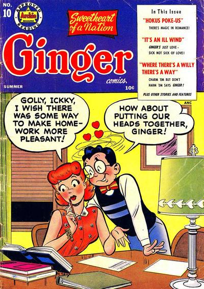 Ginger #10 (1954) Comic Books Ginger