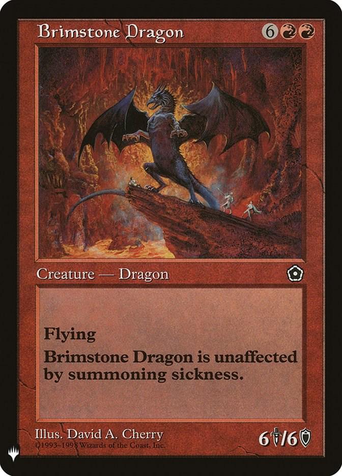 Brimstone Dragon (Magic The List Reprints)