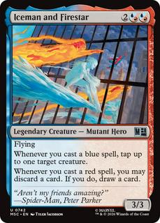 Iceman and Firestar