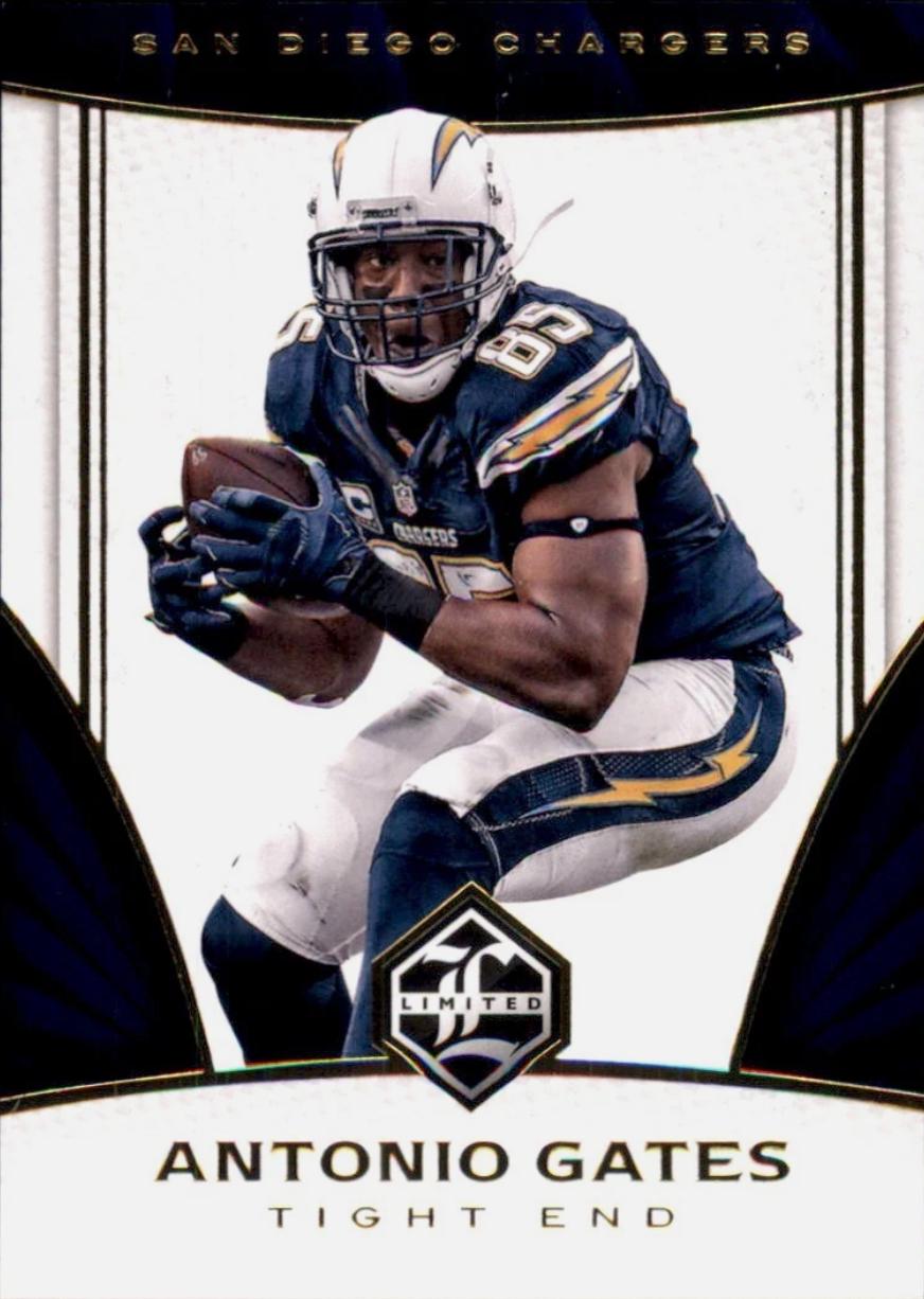 Antonio Gates #51 Football Cards 2016 Panini Limited