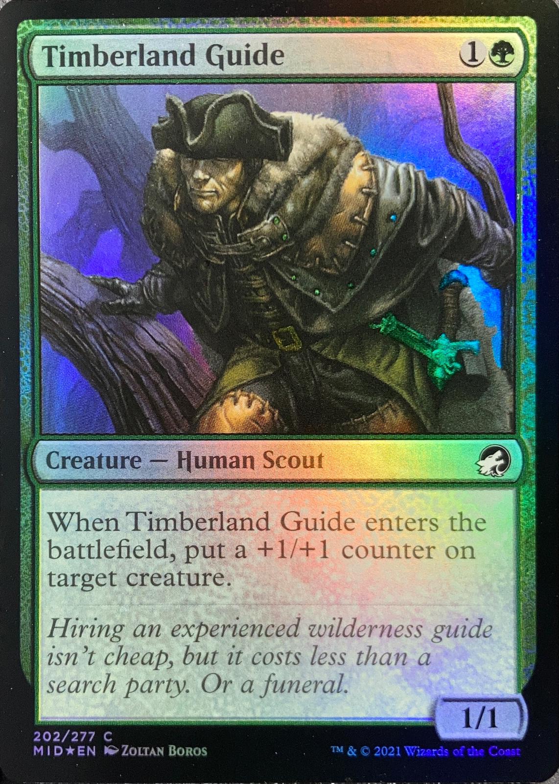 Timberland Guide [Foil] (Magic Innistrad: Midnight Hunt)
