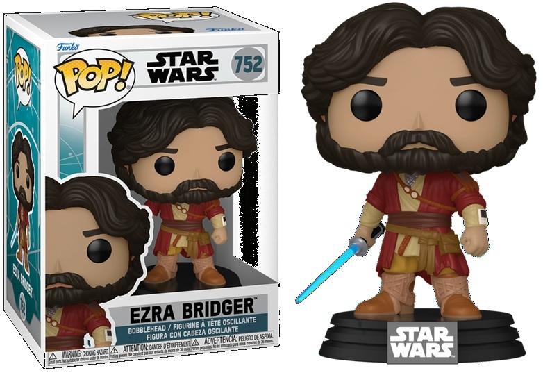 Ezra Bridger #752 Star Wars Funko Pop box and figure