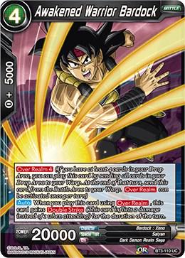 Awakened Warrior Bardock BT3-110 Dragon Ball Super Cross Worlds