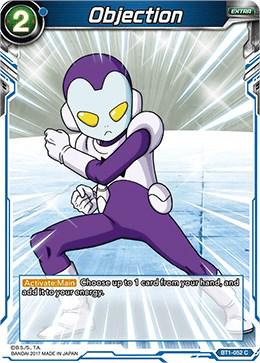Objection BT1-052 Dragon Ball Super Galactic Battle