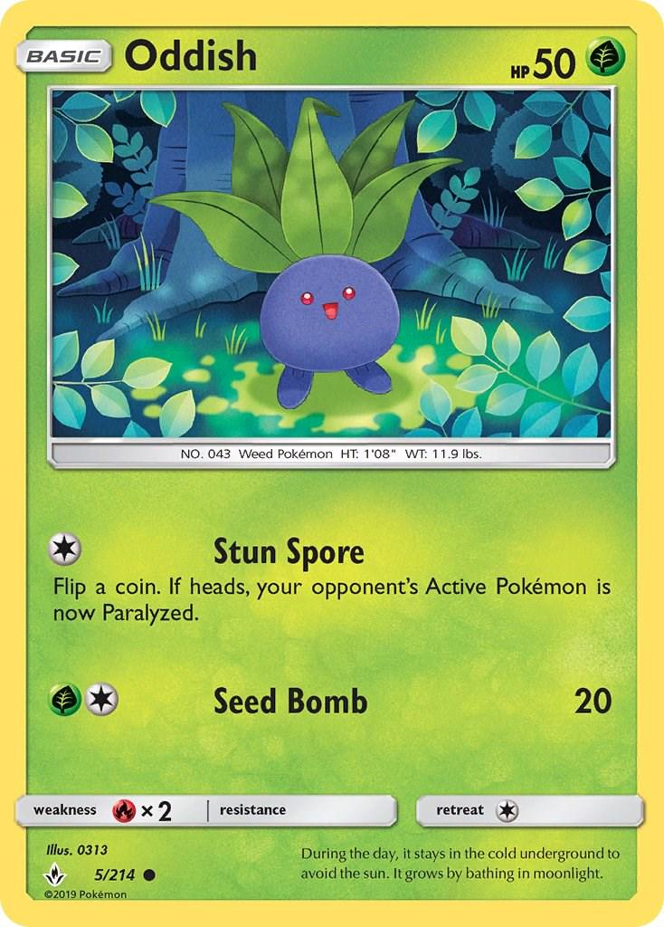 Oddish #5 Pokemon Unbroken Bonds