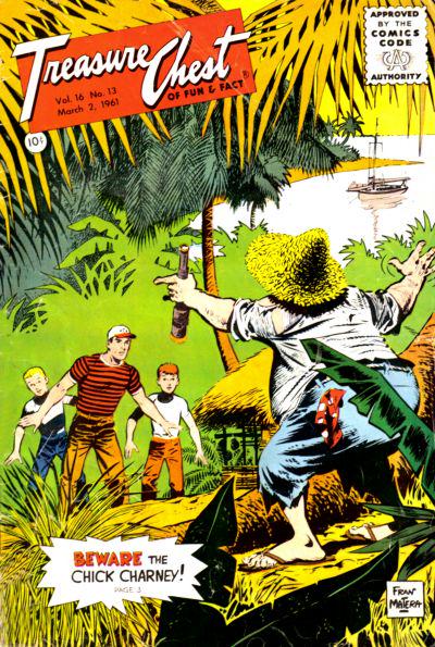 Treasure Chest of Fun and Fact #13 299 (1961) Comic Books Treasure Chest of Fun and Fact