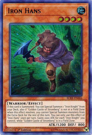 Iron Hans BLRR-EN006 YuGiOh Battles of Legend: Relentless Revenge