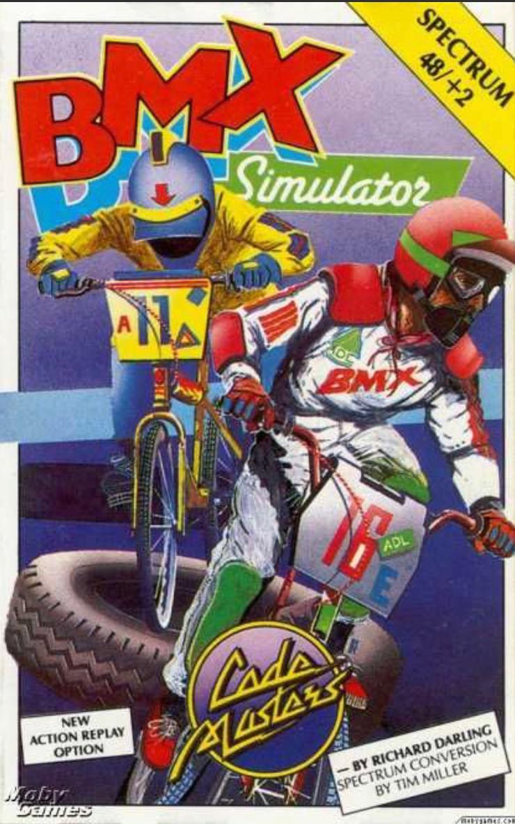 BMX Simulator ZX Spectrum