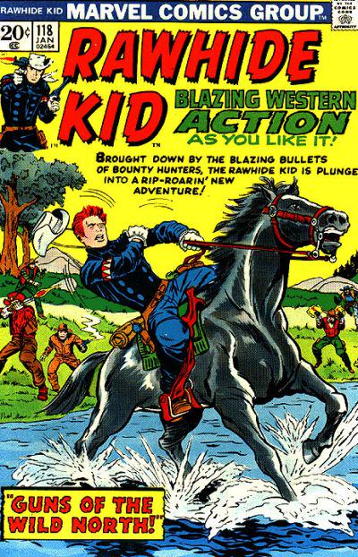 Rawhide Kid #118 (1974) Comic Books Rawhide Kid